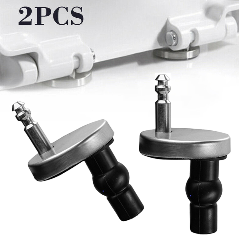 Slow Close Toilet Seat Quick Release - 2 Stuks Toiletbril Scharnieren 45 Mm