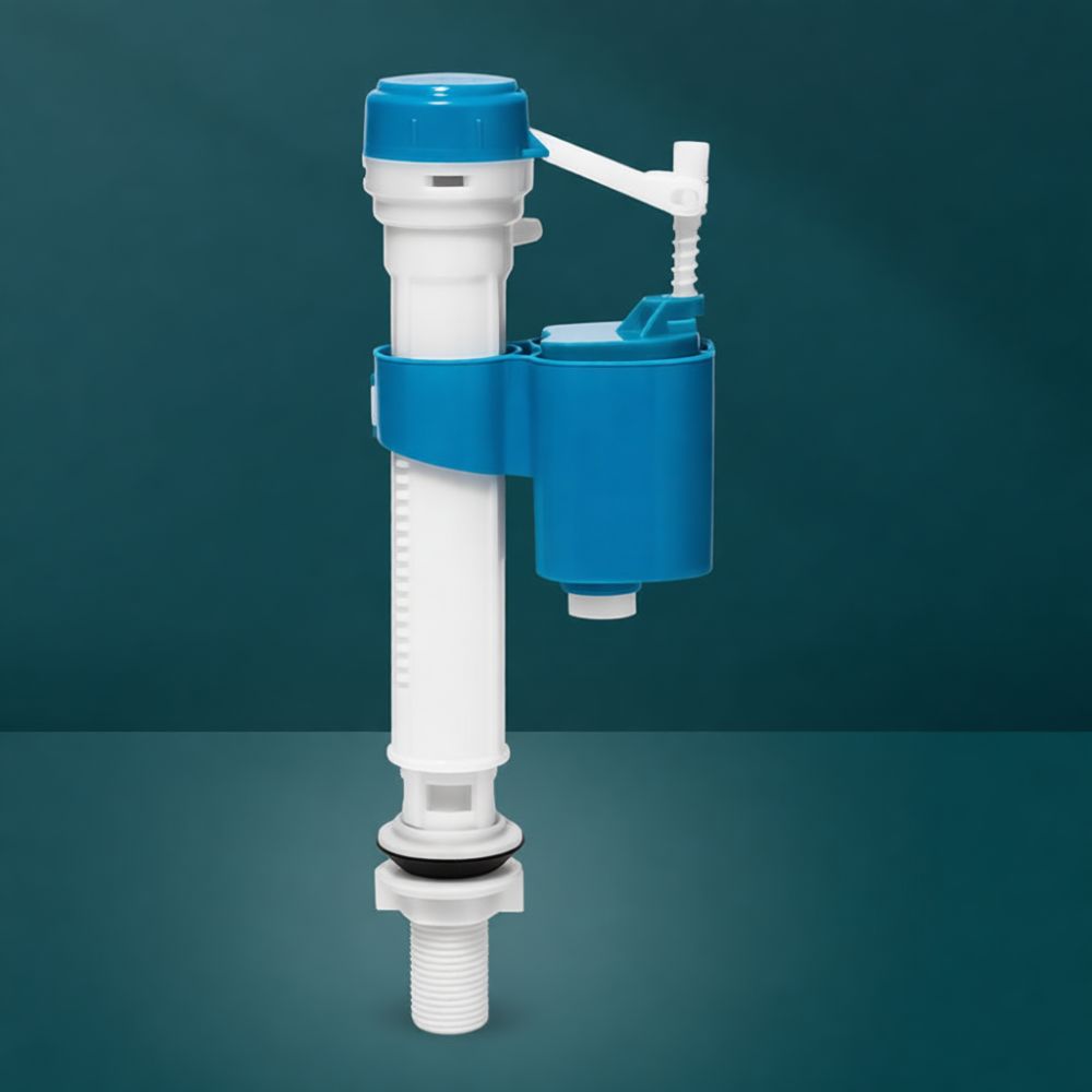 Toilet Tank Repair Fill Valve Kit - Reparatieset voor toiletwatercloset, inclusief vulklep, spoelklep
