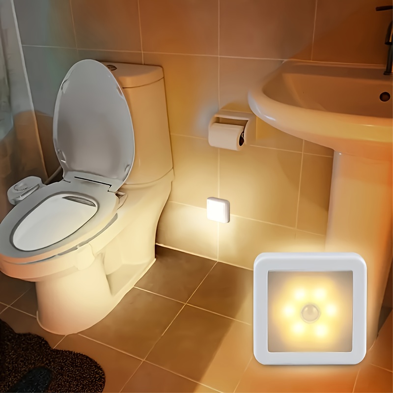 Toilet Night Light Motion Sensor Led - 3 stuks/6 stuks Bewegingsmelder LED Nachtlampje