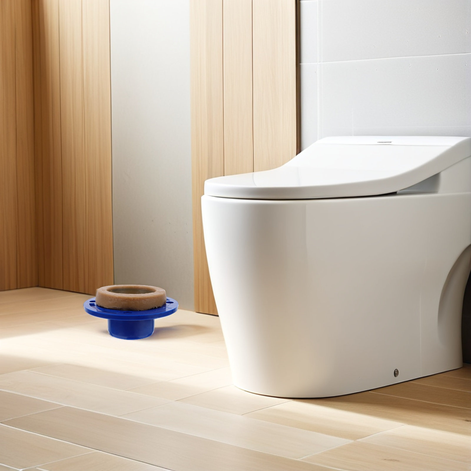 Wax Ring Toilet Bowl Seal Gasket - Universele toiletflesringset met wasringen voor het