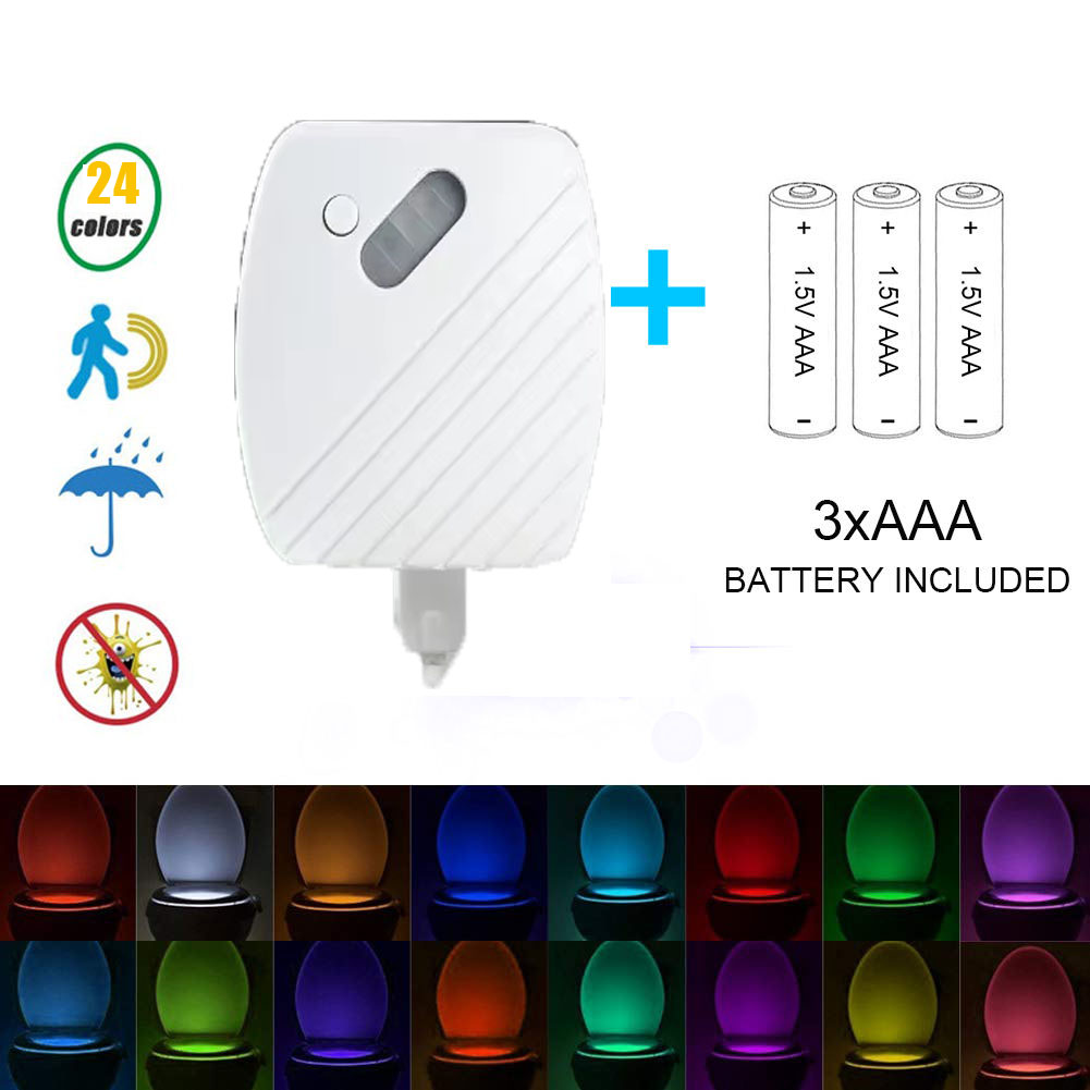 Toilet Night Light Motion Sensor Led - Toiletverlichting met bewegingssensor, nachtlampje voor de