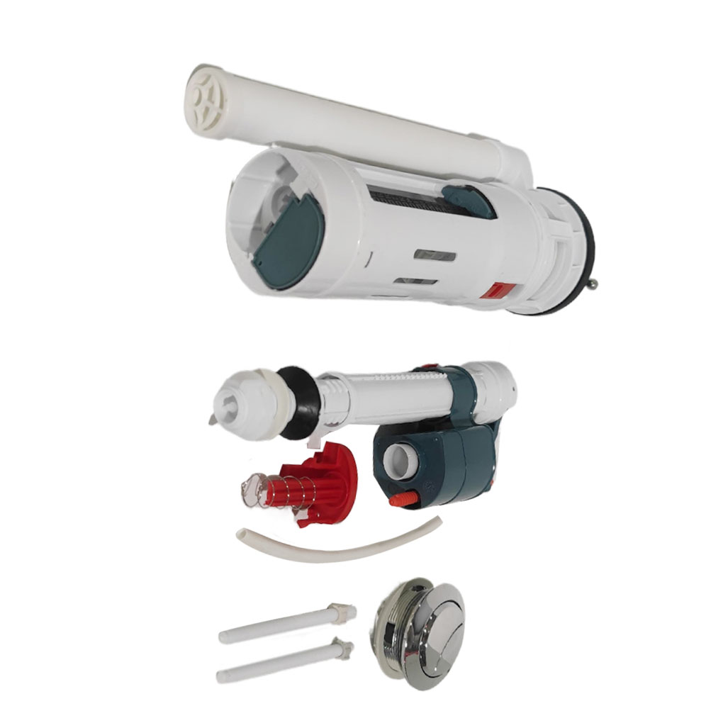 Toilet Tank Repair Fill Valve Kit - Complete reparatiesets voor toilettanktank Toiletvulklep Spoelklep