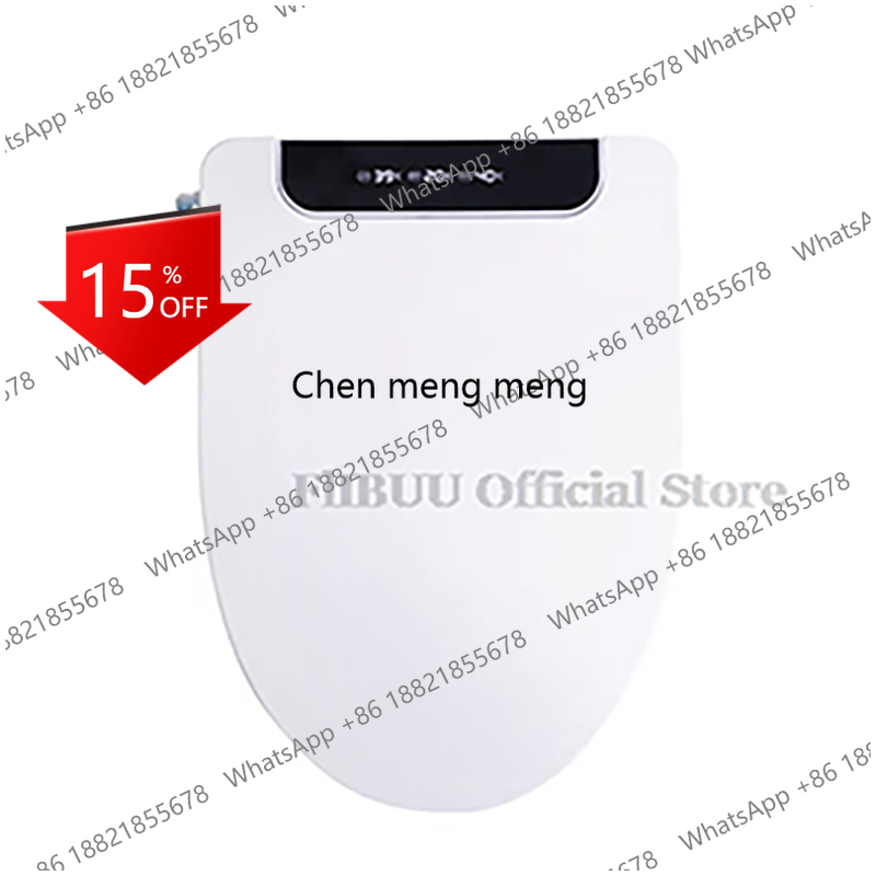 Elongated Bidet Toilet Seat Warm Dryer - X173 Verlengde Smart Bidet Toiletbril met