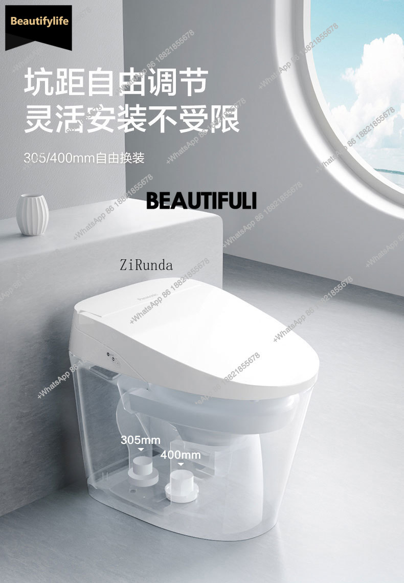 B567 Het slimme toilet heeft g - Smart Toilet All In One Automatic Flush recensie en prijs