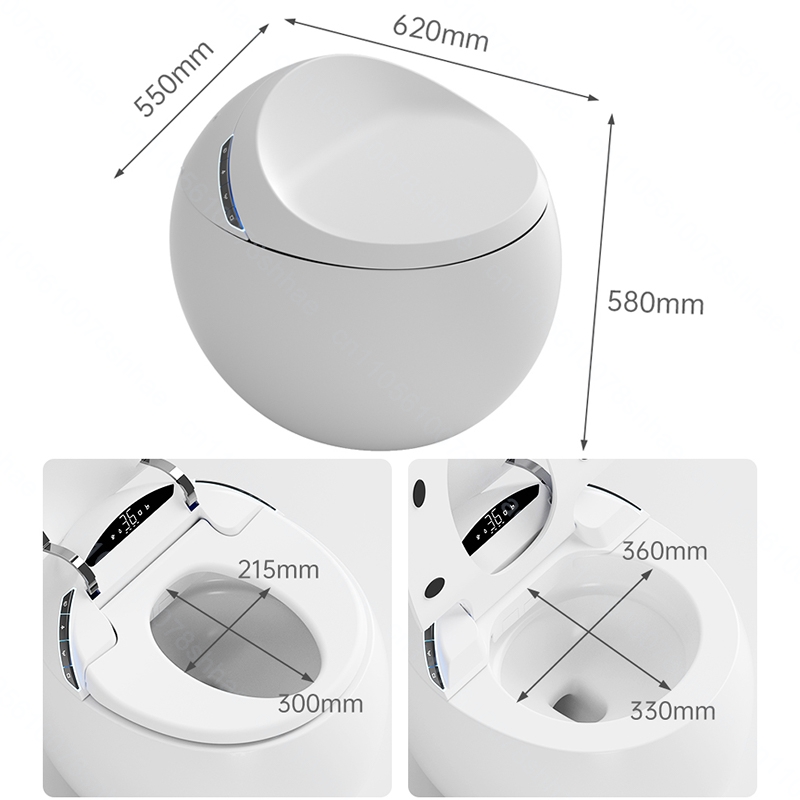 C85 Smart Toilet Bidet met aut - Elongated Bidet Toilet Seat Warm Dryer recensie en prijs