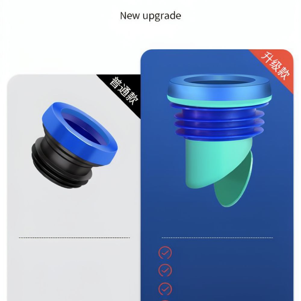 Universele toiletflensafdichti - Wax Ring Toilet Bowl Seal Gasket recensie en prijs