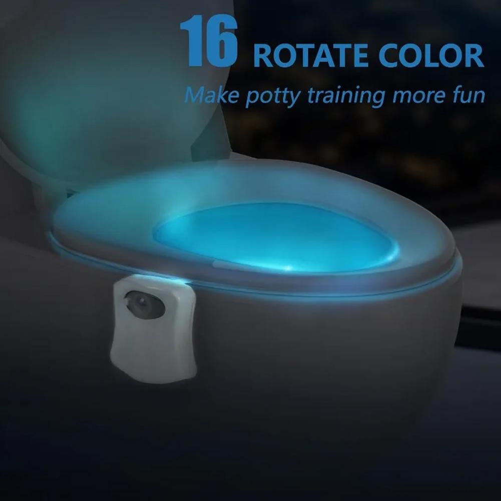 Toilet nachtlampje met PIR-bew - Toilet Night Light Motion Sensor Led recensie en prijs