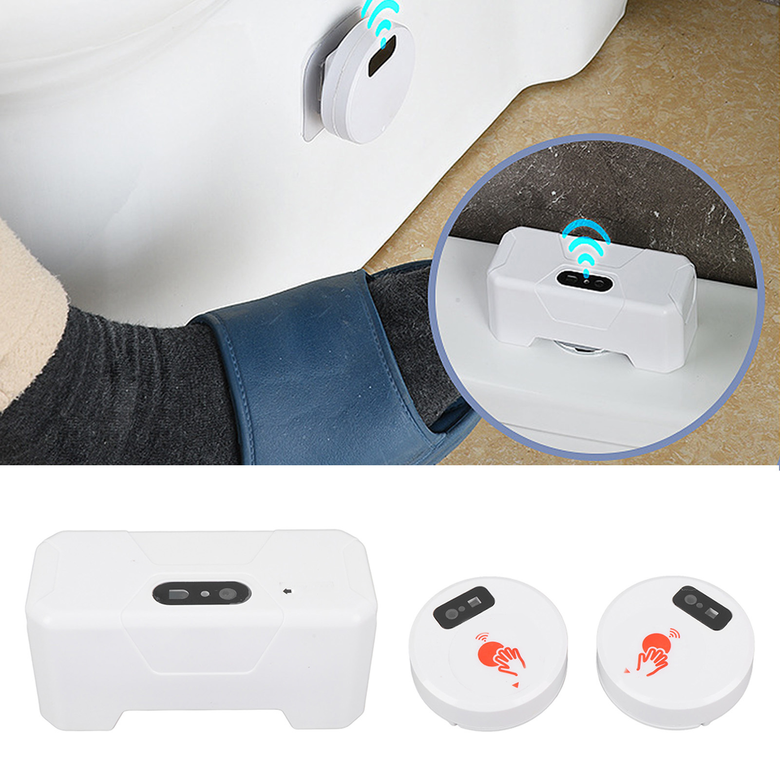 Externe contactloze sensor toi - Touchless Automatic Toilet Flush Sensor recensie en prijs