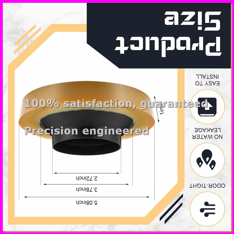 8-pack toiletwasring dikke toi - Wax Ring Toilet Bowl Seal Gasket recensie en prijs