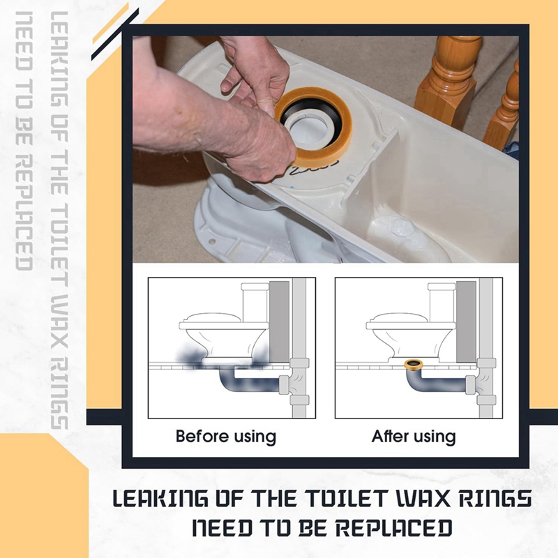 8-pack toiletwasring dikke toi - Wax Ring Toilet Bowl Seal Gasket recensie en prijs