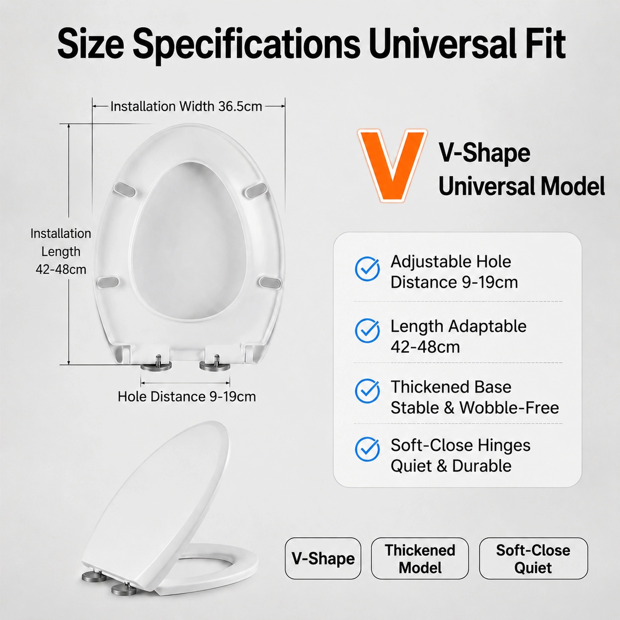 Soft-close toiletbril vervangi - Slow Close Toilet Seat Quick Release recensie en prijs
