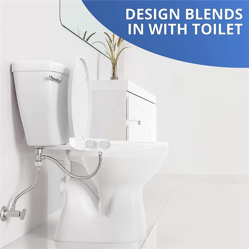 B97A-Niet-elektrische bidet-to - Non Electric Bidet Attachment Dual Nozzle recensie en prijs