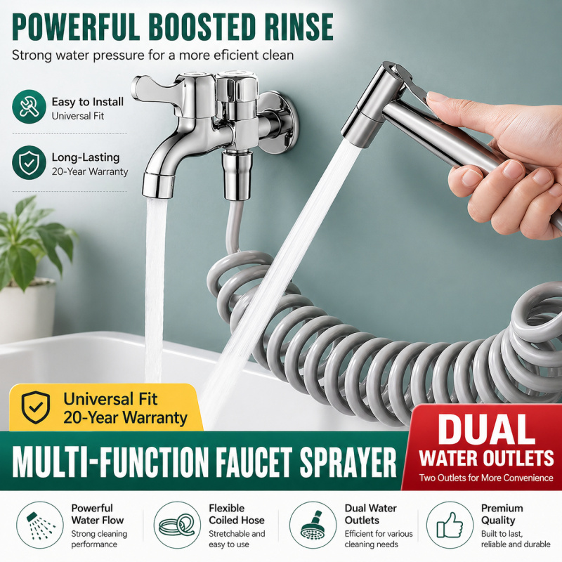 304 RVS Bidet Spuitset Hoge Dr - Handheld Bidet Sprayer Shattaf Stainless recensie en prijs
