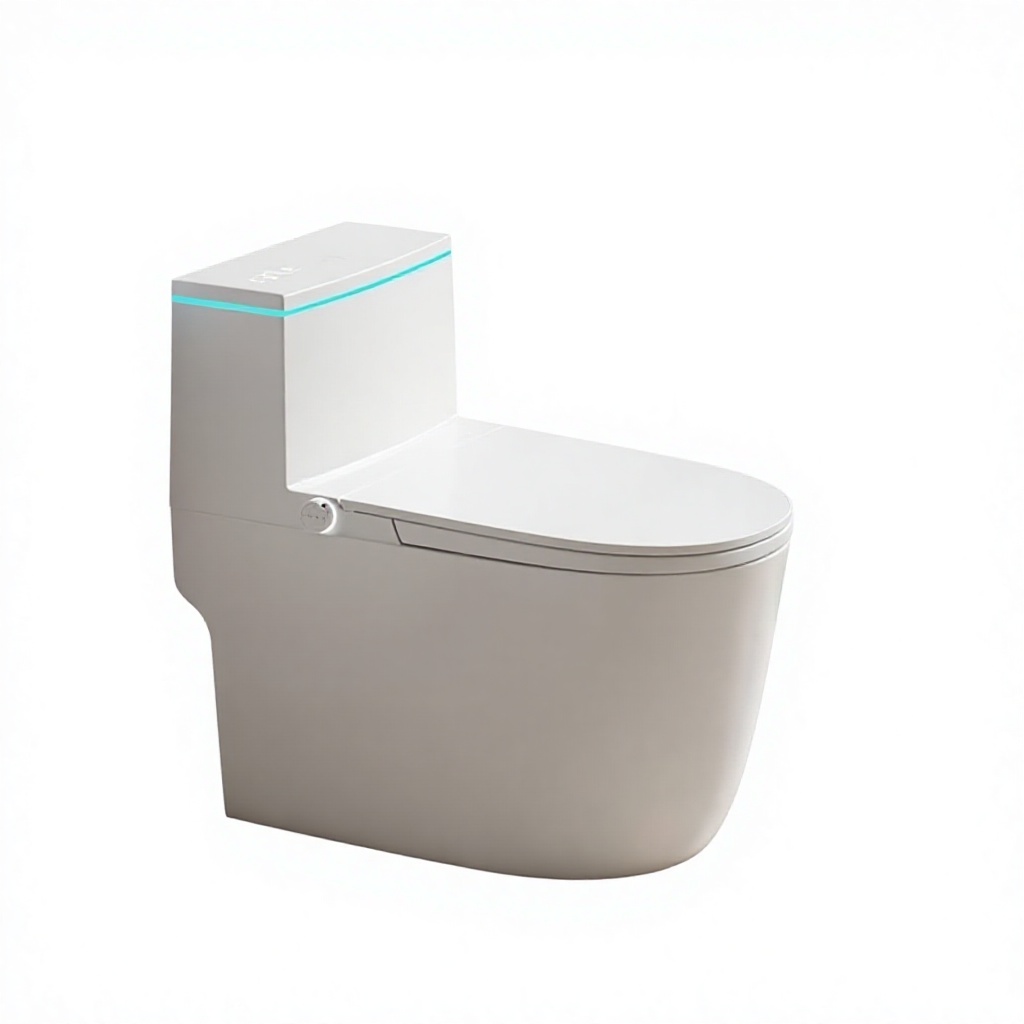 Slim toilet voor thuisgebruik, - Smart Toilet All In One Automatic Flush recensie en prijs