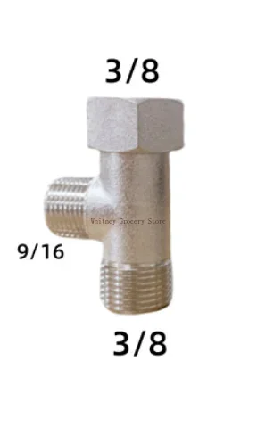 3-weg T-kraan adapter connecto - Bidet T Adapter Valve 7/8 1/2 Brass recensie en prijs