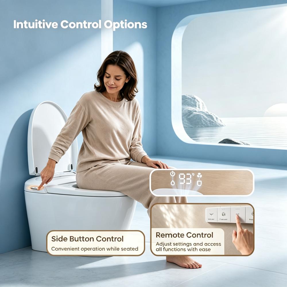 SD06Pro 110V Slimme Toiletbril - Elongated Bidet Toilet Seat Warm Dryer recensie en prijs