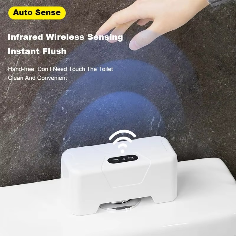 Automatische spoelknop voor to - Touchless Automatic Toilet Flush Sensor recensie en prijs