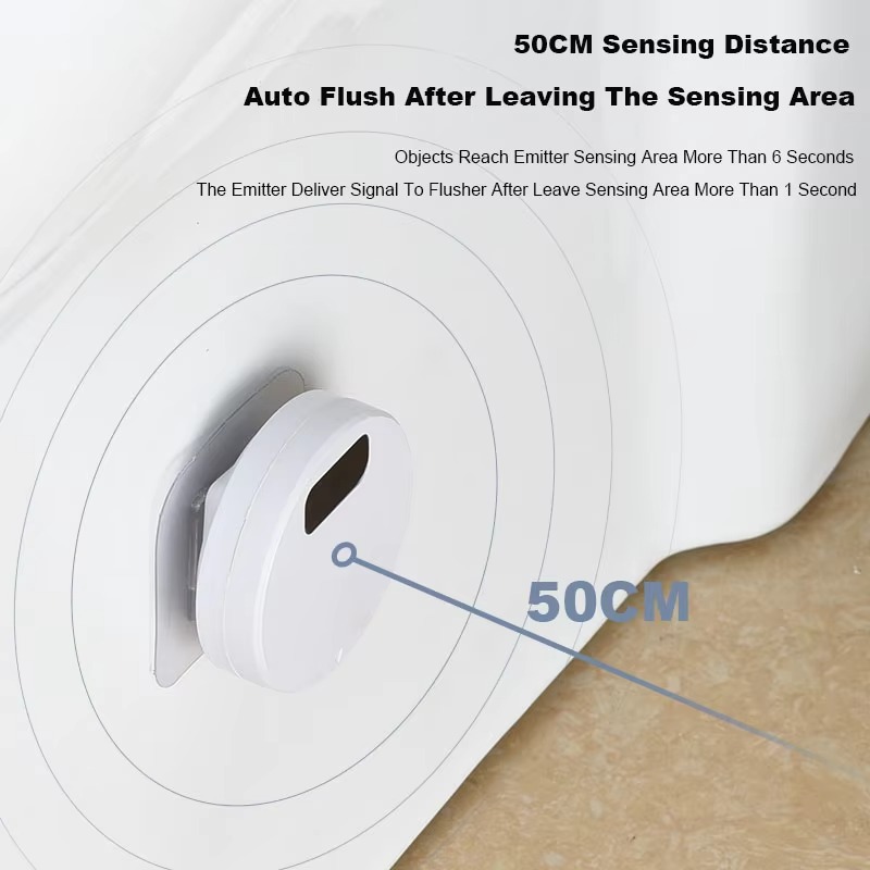Automatische spoelknop voor to - Touchless Automatic Toilet Flush Sensor recensie en prijs