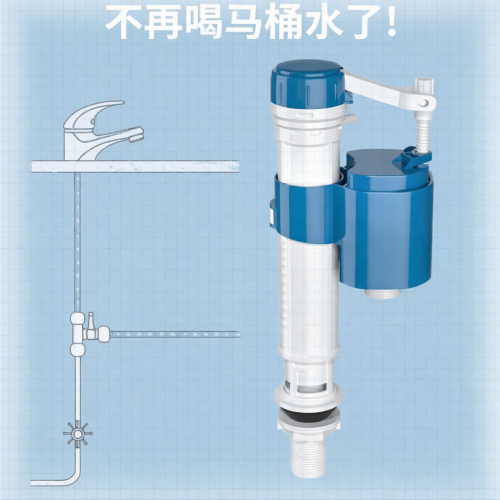 Vervangingsset voor het spoelm - Toilet Tank Repair Fill Valve Kit recensie en prijs