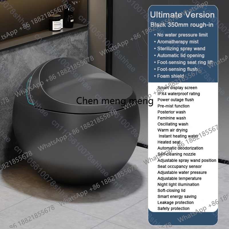 C85 Smart Toilet Bidet met Aut - Elongated Bidet Toilet Seat Warm Dryer recensie en prijs