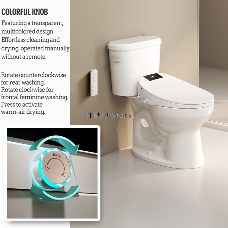 Smart Bidet Toiletbrilhoes Ver - Smart Bidet Toilet Seat Heated Electric recensie en prijs