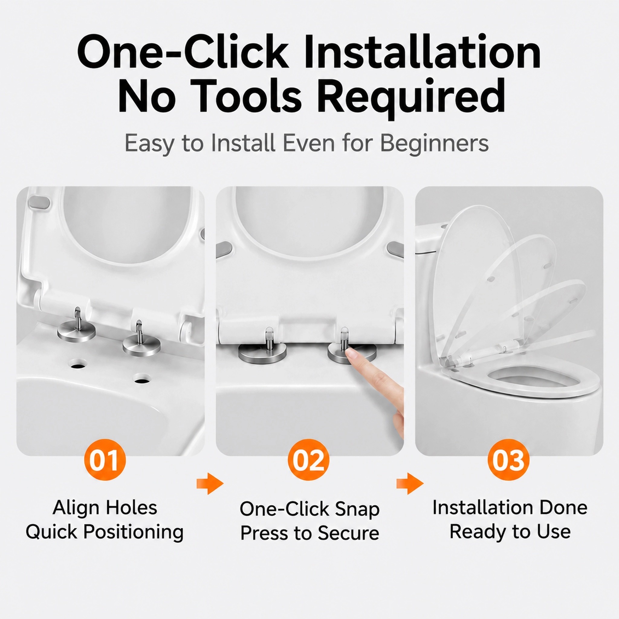 Toiletbril met zachte sluiting - Slow Close Toilet Seat Quick Release recensie en prijs