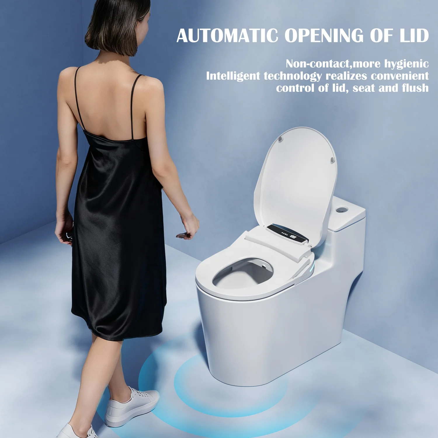 Automatisch openende/sluitende - Smart Bidet Toilet Seat Heated Electric recensie en prijs