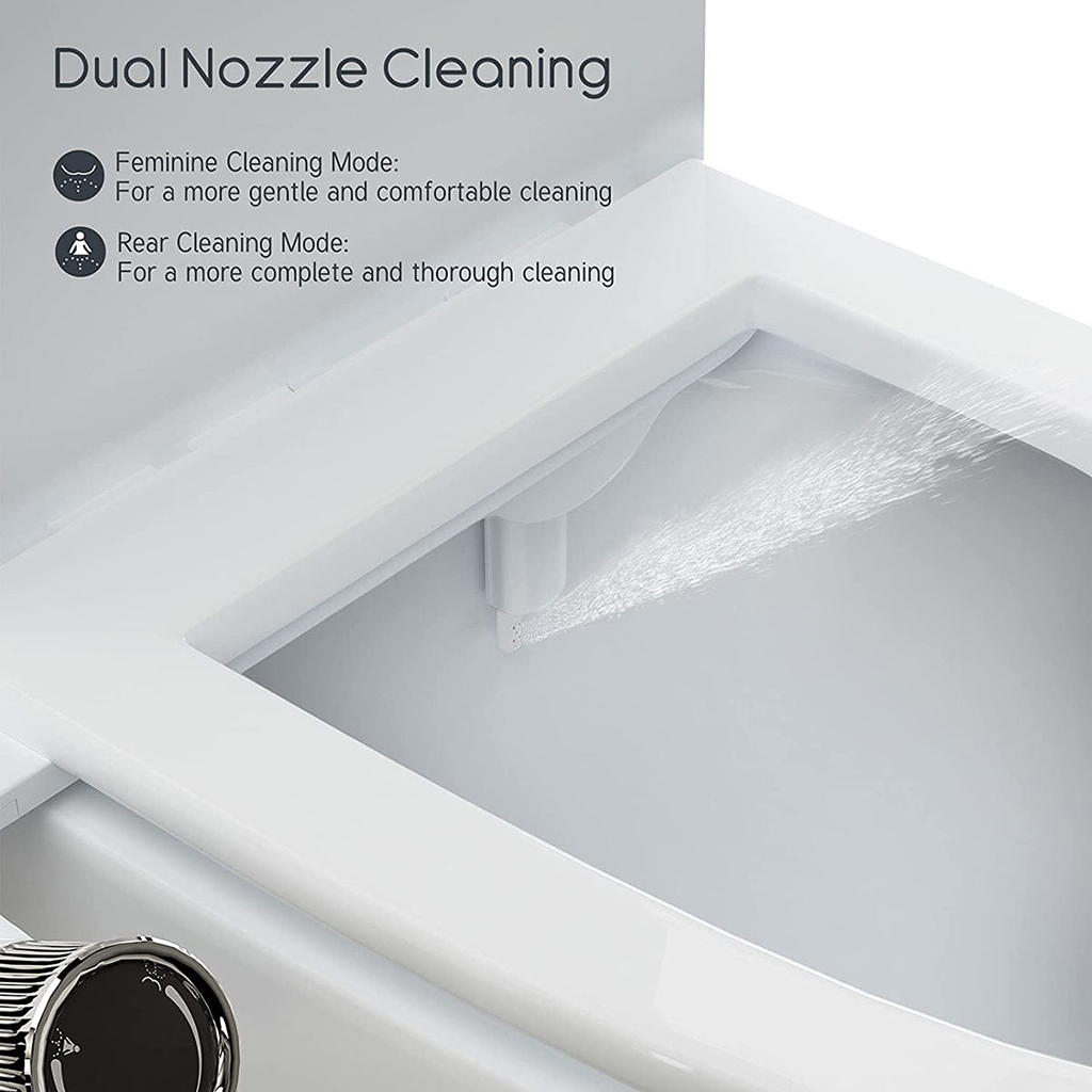 Bidet toiletbril, niet-elektri - Non Electric Bidet Attachment Dual Nozzle recensie en prijs