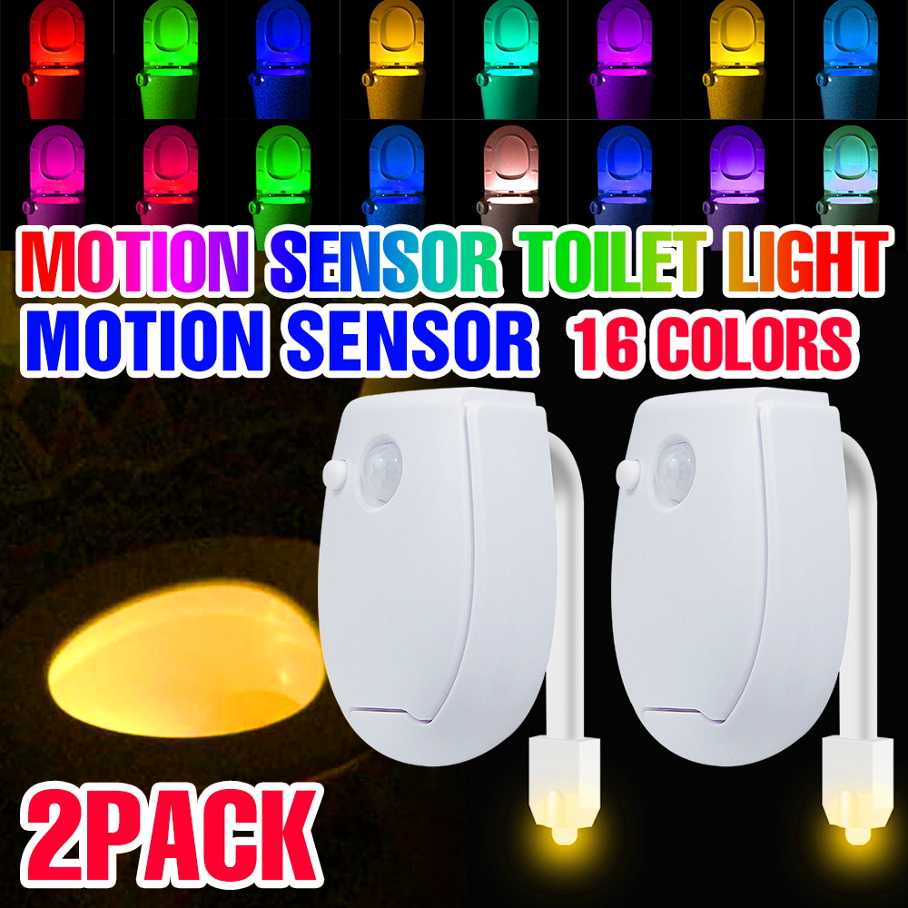 2 STKS LED Toilet Lamp Smart D - Toilet Night Light Motion Sensor Led recensie en prijs