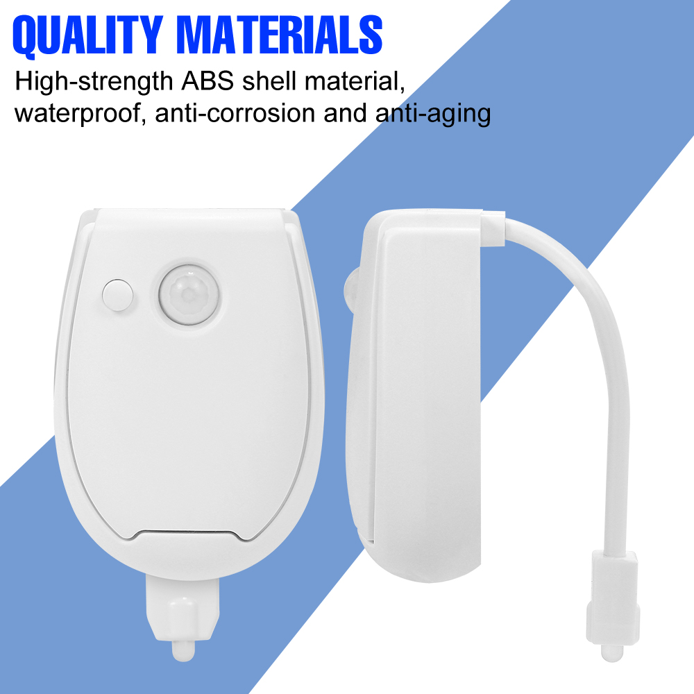 2 STKS LED Toilet Lamp Smart D - Toilet Night Light Motion Sensor Led recensie en prijs