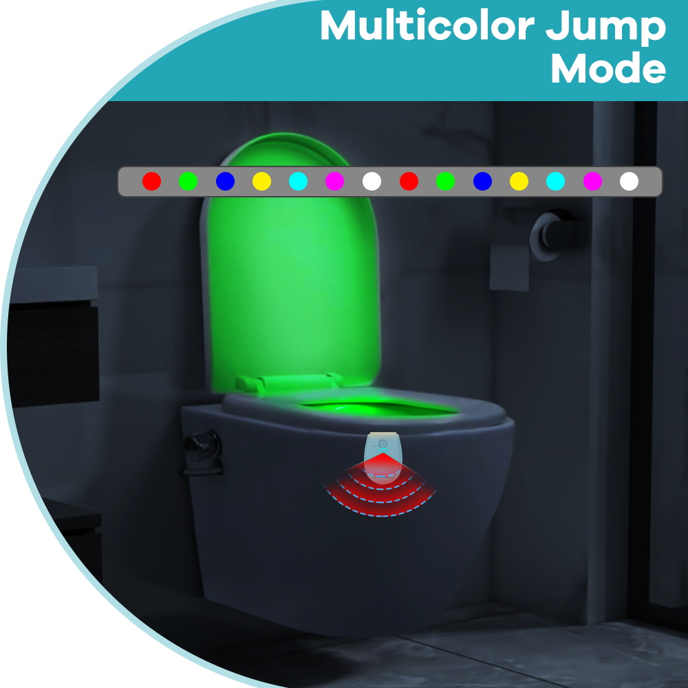 LED-toiletlamp 7 kleuren toile - Toilet Night Light Motion Sensor Led recensie en prijs