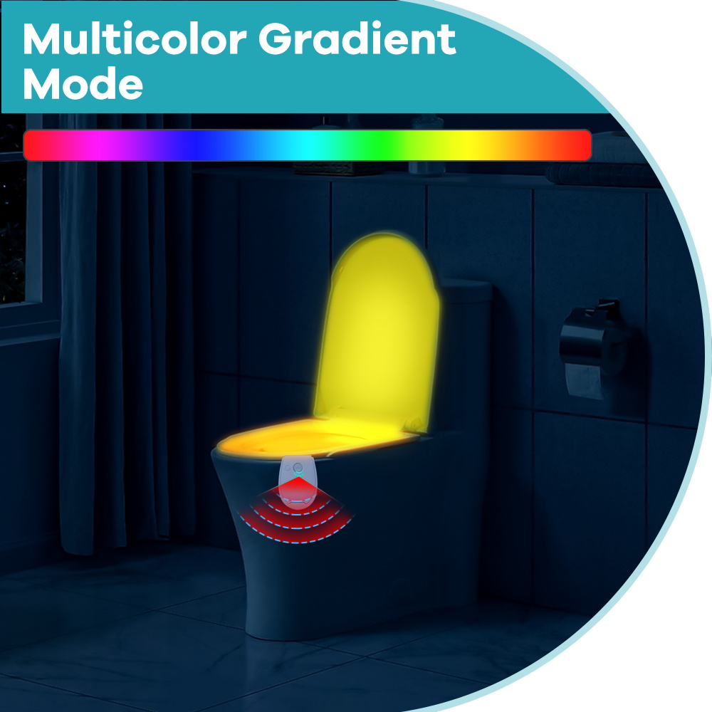 LED-toiletlamp 7 kleuren toile - Toilet Night Light Motion Sensor Led recensie en prijs