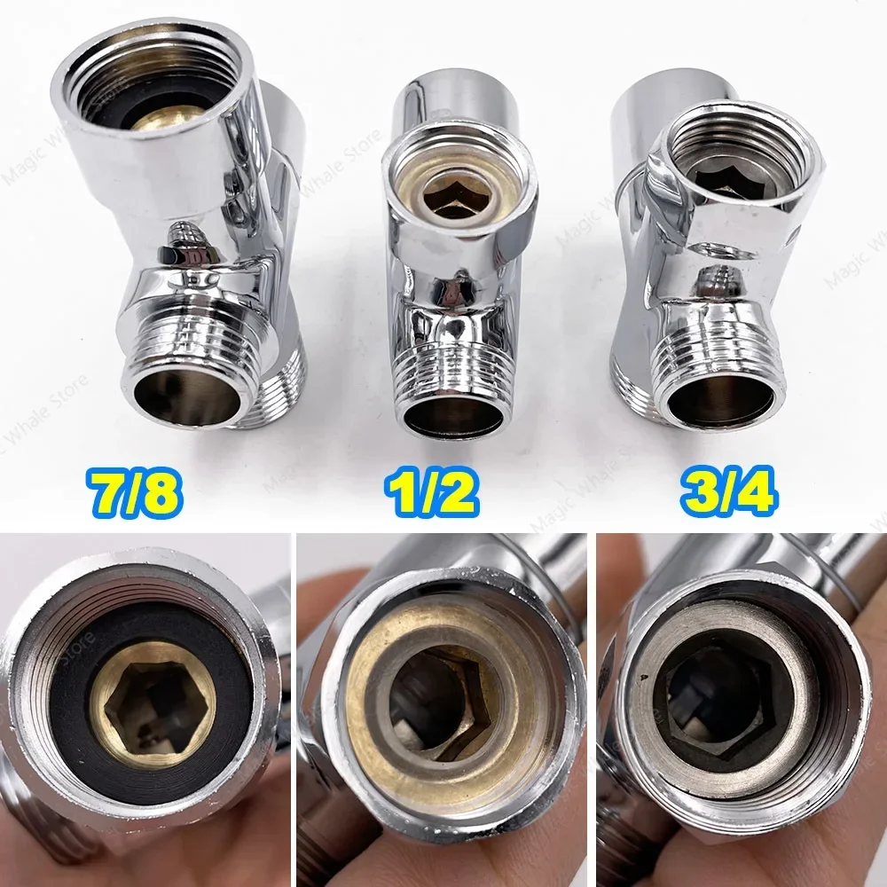 Bidet Chrome T Adapter met Afs - Bidet T Adapter Valve 7/8 1/2 Brass recensie en prijs