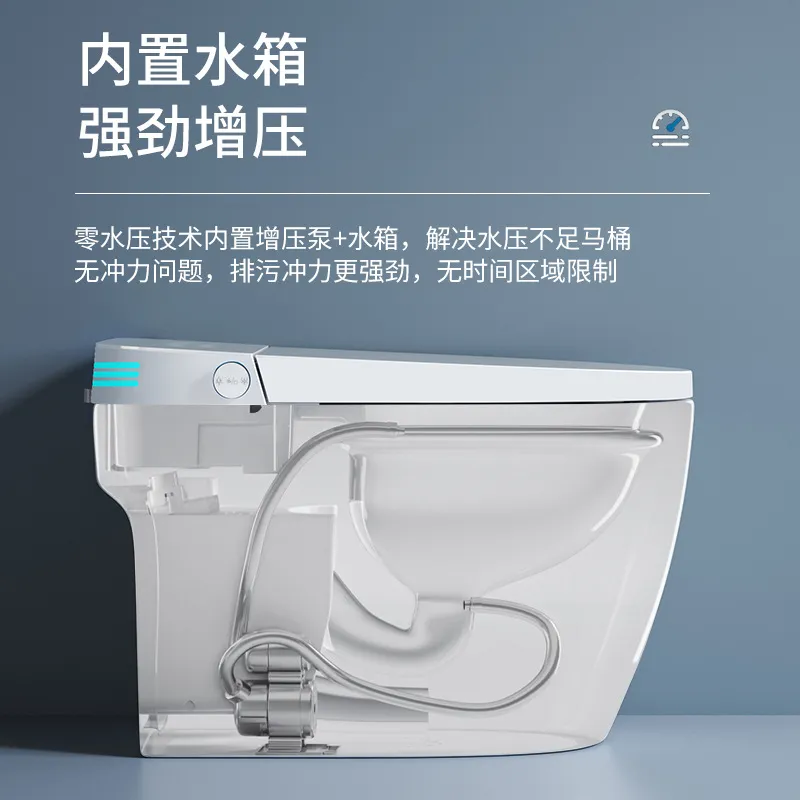 Slim all-in-one toilet zonder  - Smart Toilet All In One Automatic Flush recensie en prijs