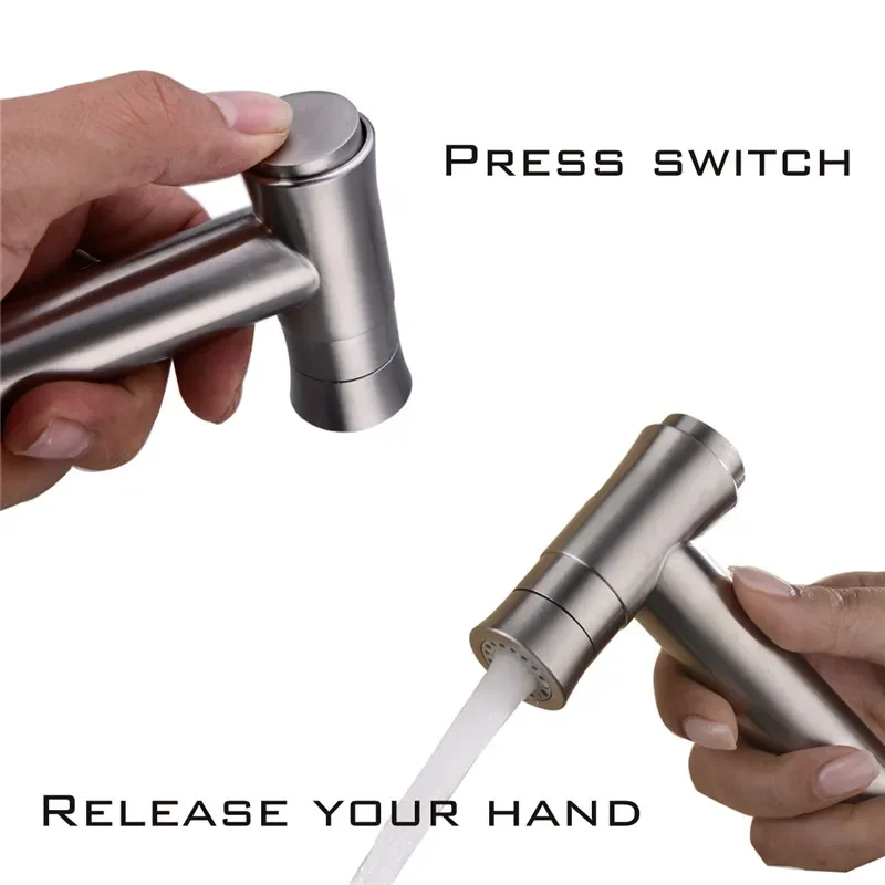 AODEYI Toiletspuitset met 2 st - Handheld Bidet Sprayer Shattaf Stainless recensie en prijs