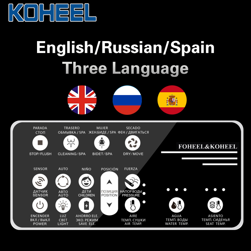 KOHEEL Smart Bidet Intelligent - Smart Bidet Toilet Seat Heated Electric recensie en prijs