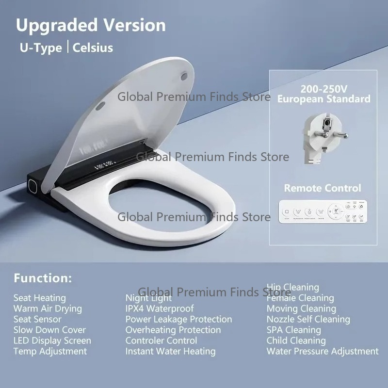 Slimme elektrische bidettoilet - Smart Bidet Toilet Seat Heated Electric recensie en prijs