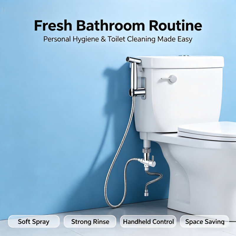 Handdouche van roestvrij staal - Handheld Bidet Sprayer Shattaf Stainless recensie en prijs
