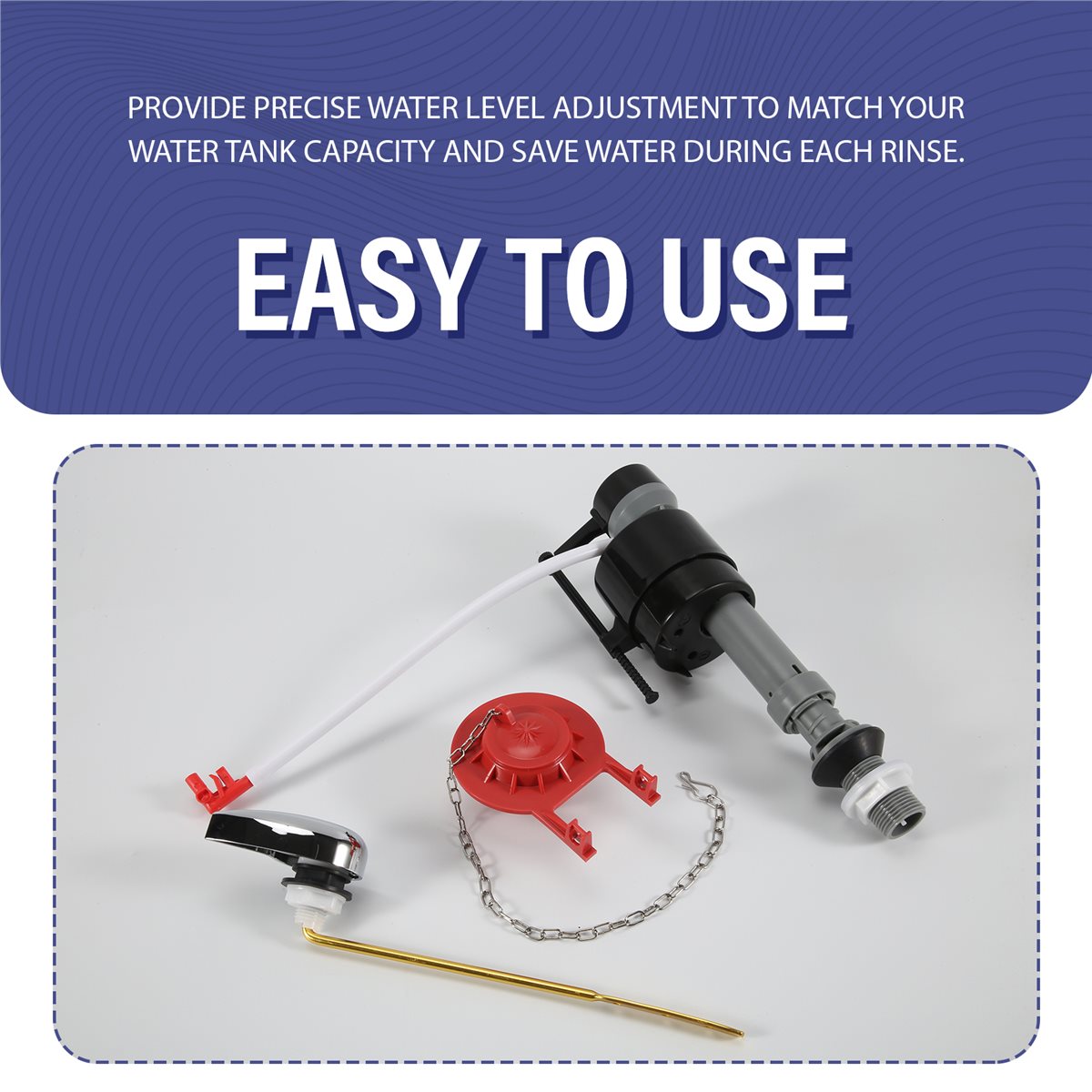 A24I Universele toiletspoeler, - Toilet Tank Repair Fill Valve Kit recensie en prijs