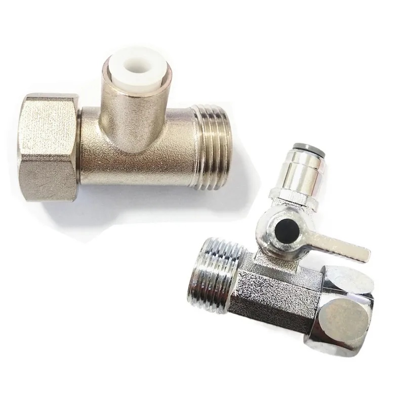 3-weg messing T-klep omleider  - Bidet T Adapter Valve 7/8 1/2 Brass recensie en prijs