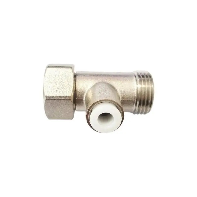 3-weg messing T-klep omleider  - Bidet T Adapter Valve 7/8 1/2 Brass recensie en prijs