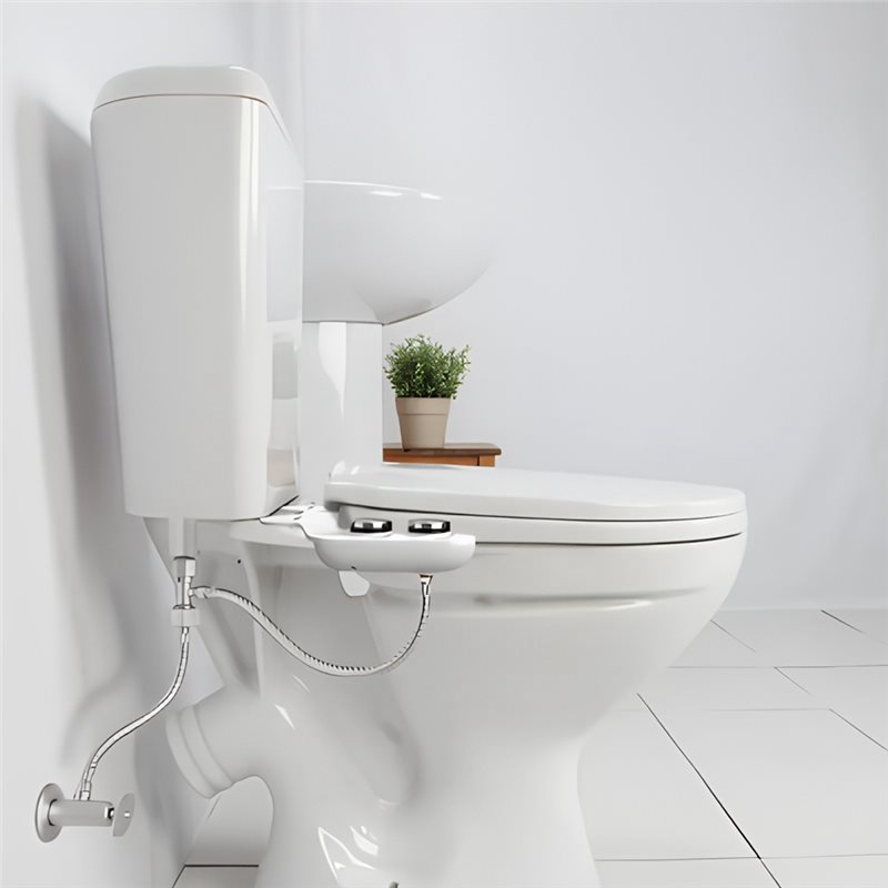 AB66-Ultra-Slim Niet-elektrisc - Non Electric Bidet Attachment Dual Nozzle recensie en prijs