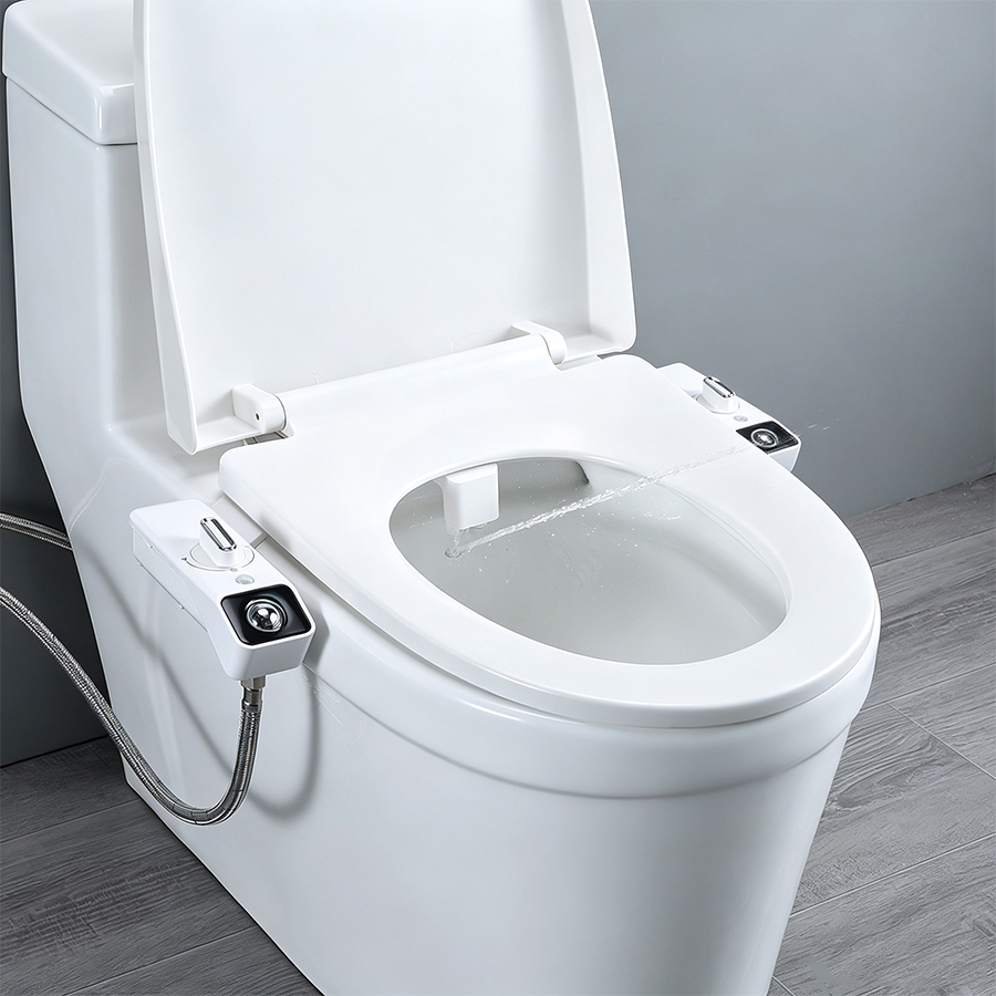 Bidet-toiletzitting met dubbel - Non Electric Bidet Attachment Dual Nozzle recensie en prijs
