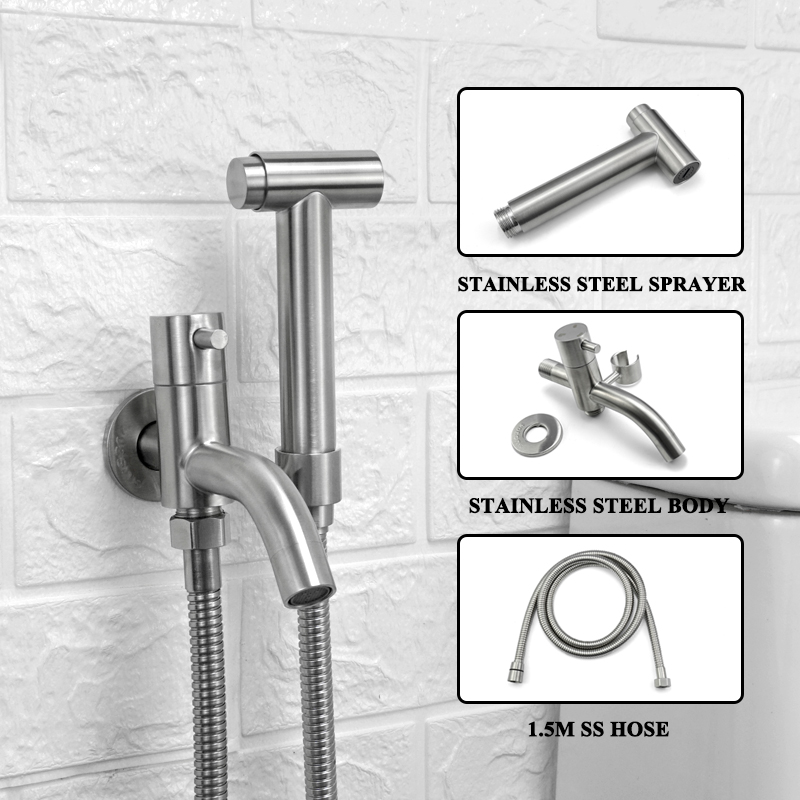 Rvs Wc Hand Held Bidet Kraan S - Handheld Bidet Sprayer Shattaf Stainless recensie en prijs