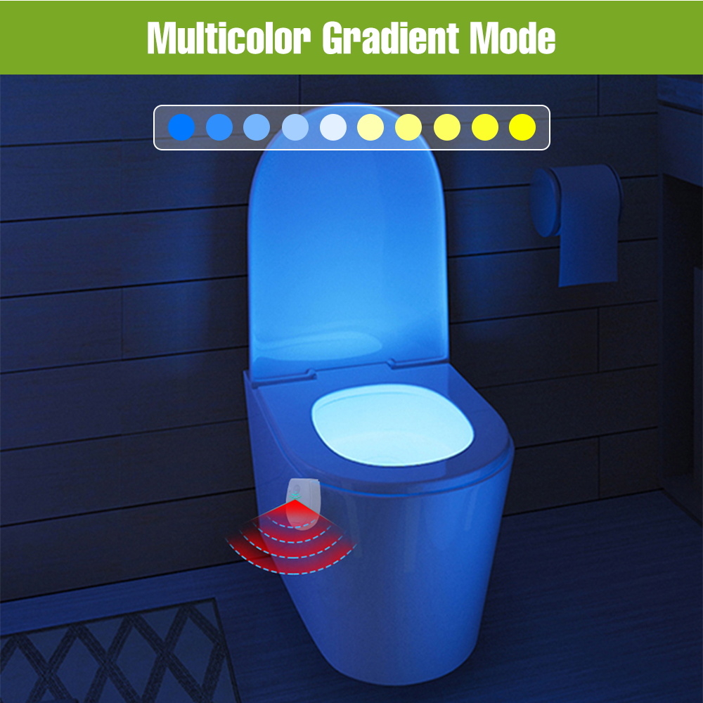 2 stks LED PIR Bewegingssensor - Toilet Night Light Motion Sensor Led recensie en prijs