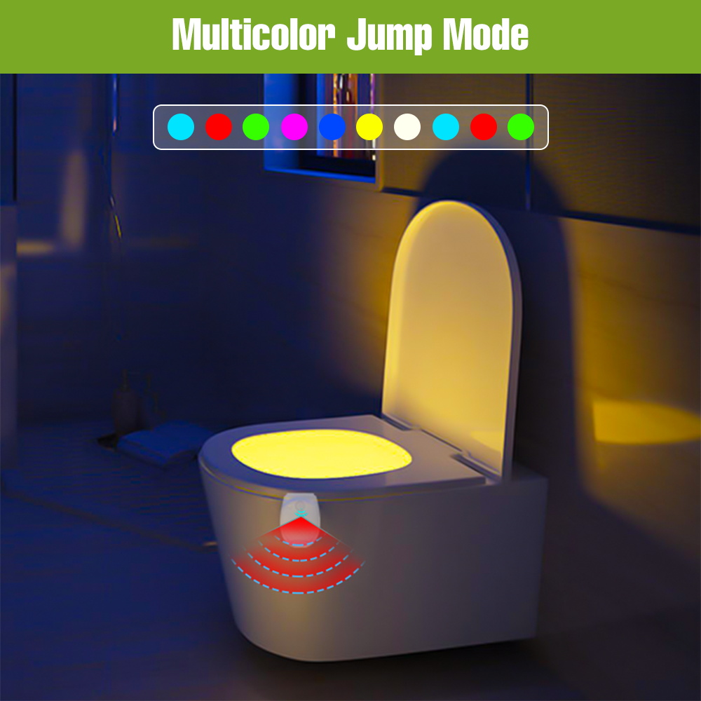 2 stks LED PIR Bewegingssensor - Toilet Night Light Motion Sensor Led recensie en prijs