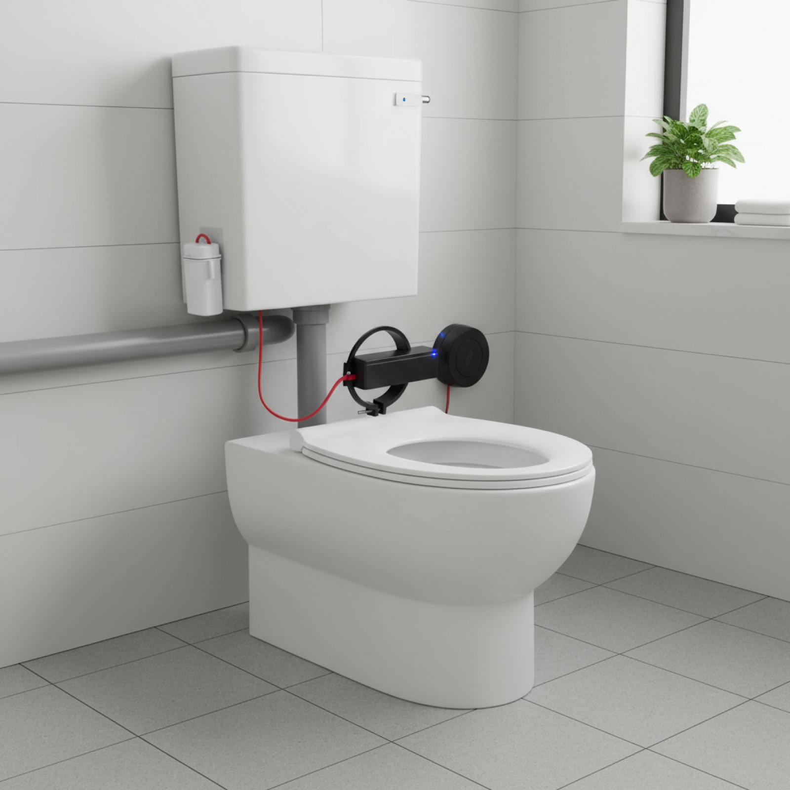 Smart Toilet Flusher Kit Mense - Touchless Automatic Toilet Flush Sensor recensie en prijs