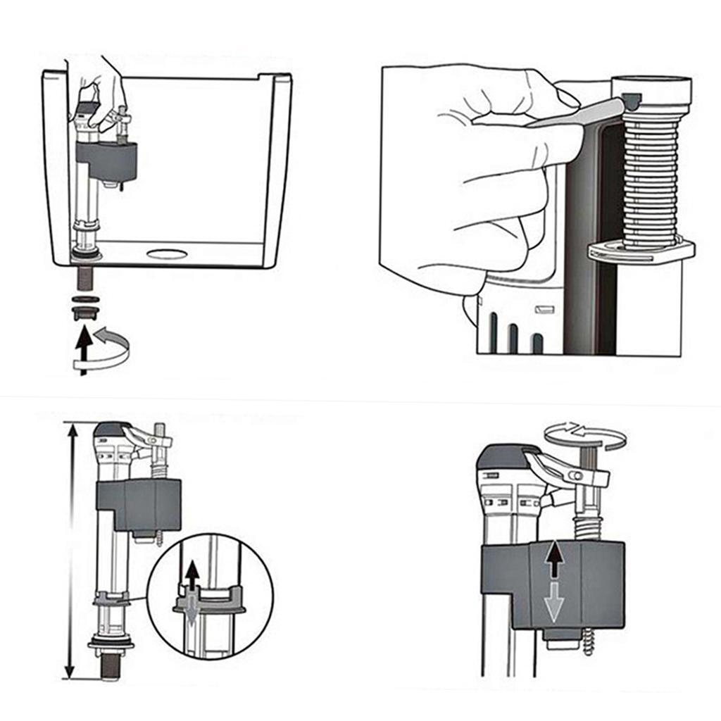 Complete reparatiesets voor to - Toilet Tank Repair Fill Valve Kit recensie en prijs