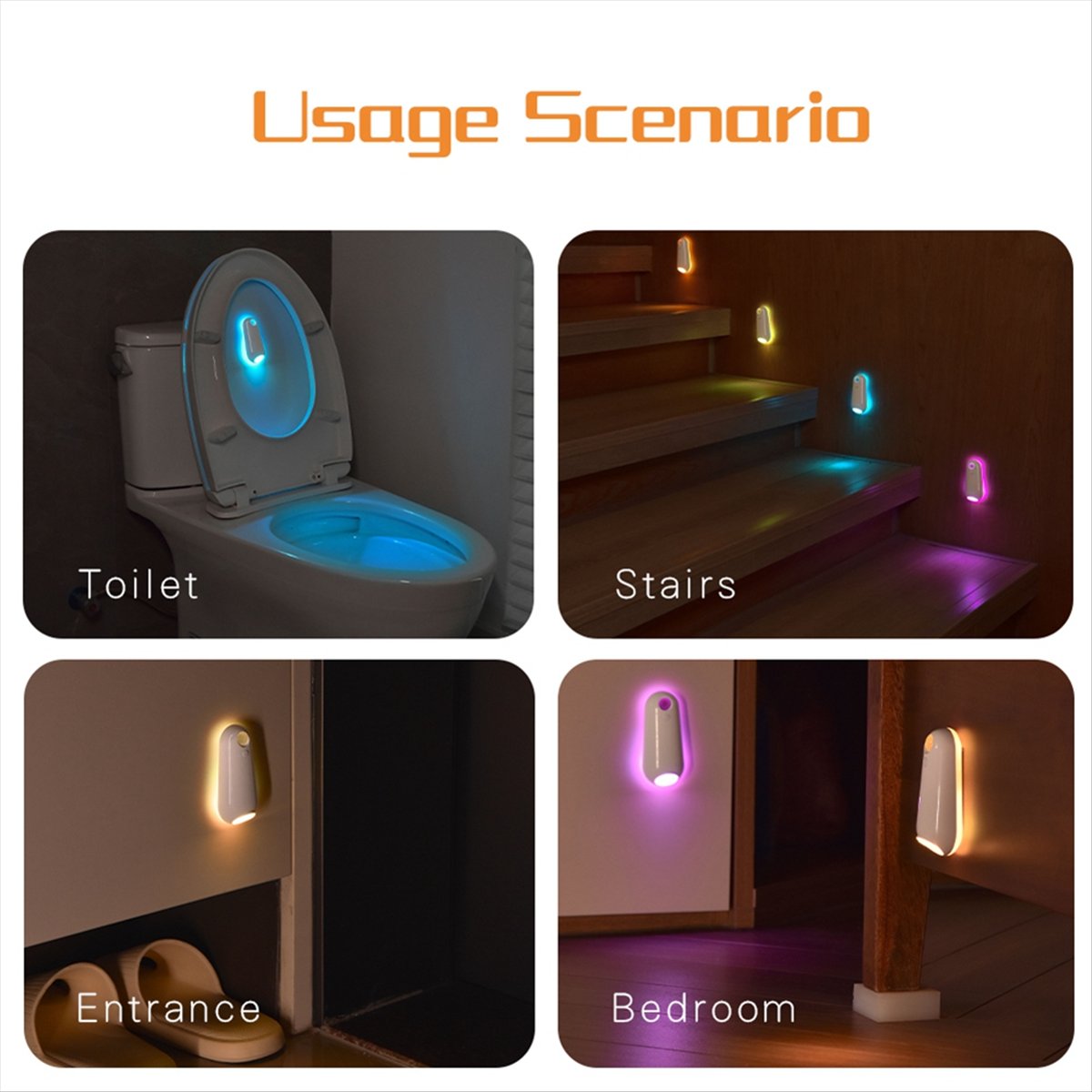 Nices Bewegingssensor Nachtlam - Toilet Night Light Motion Sensor Led recensie en prijs