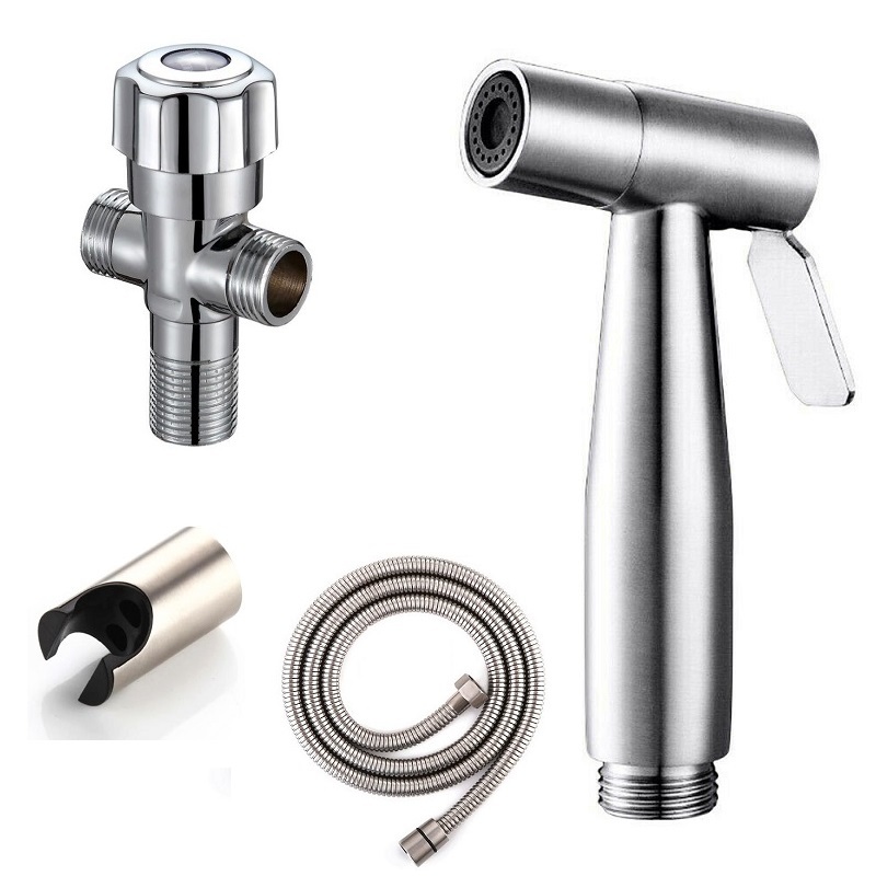 Toilet Bidet Kraan handheld sh - Handheld Bidet Sprayer Shattaf Stainless recensie en prijs